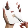 YUWENW Makeup Palette Spatula Makeup Cosmetic Tool Stainless Steel with