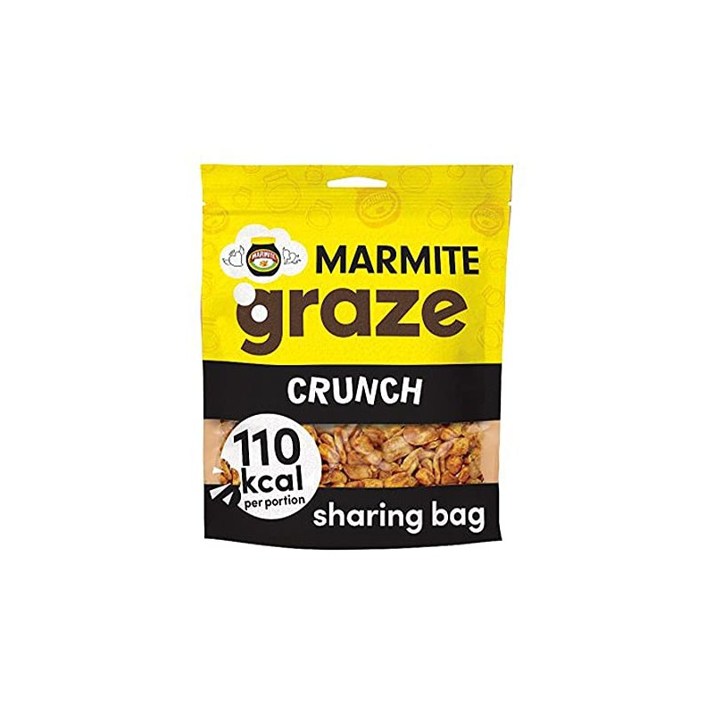 Graze Marmite Crunch Bag 130g