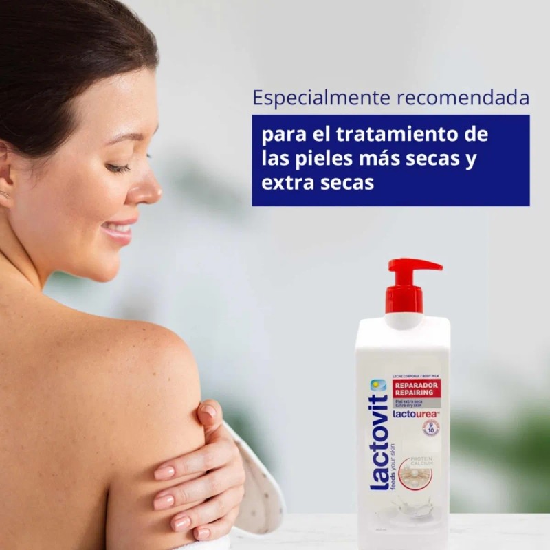 Crema Corporal Lactovit 1 Litro Lactourea Nutrireparadora