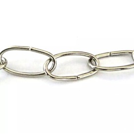 11 GAUGE NICKEL-PLATED CHAIN     TK-214