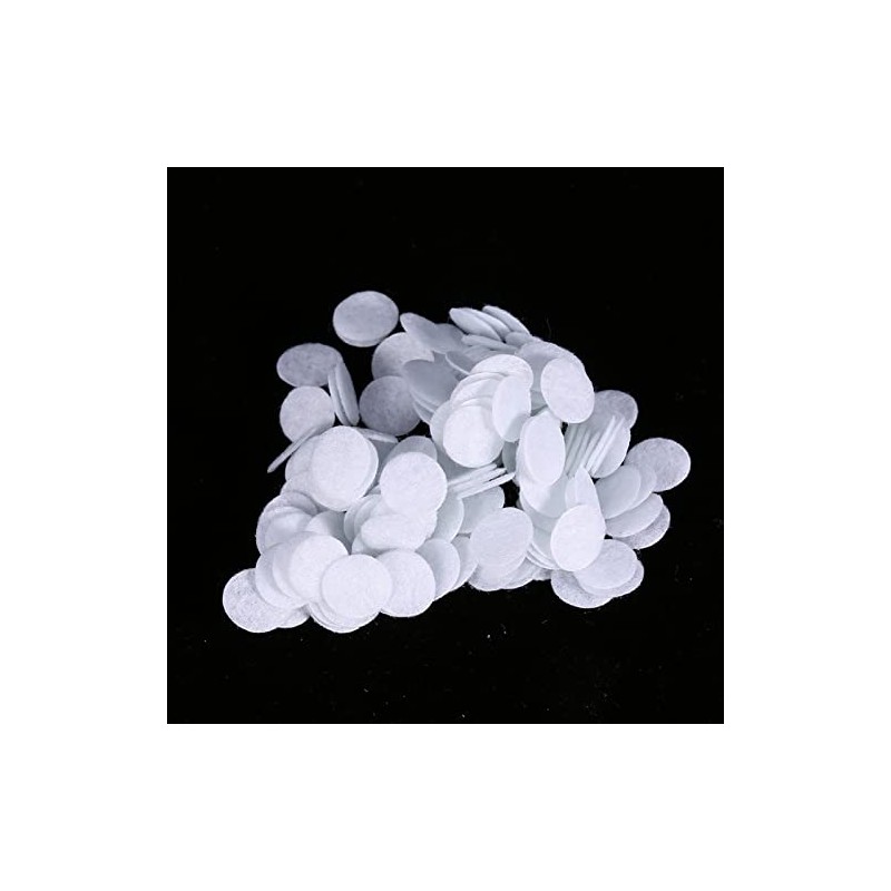 Filtros de Microdermoabrasión, Algodón de Filtrado Redondo de 100 Piezas