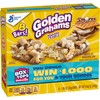 Golden Grahams Breakfast Cereal Treat Bars, S'mores, Snack Bars, 8