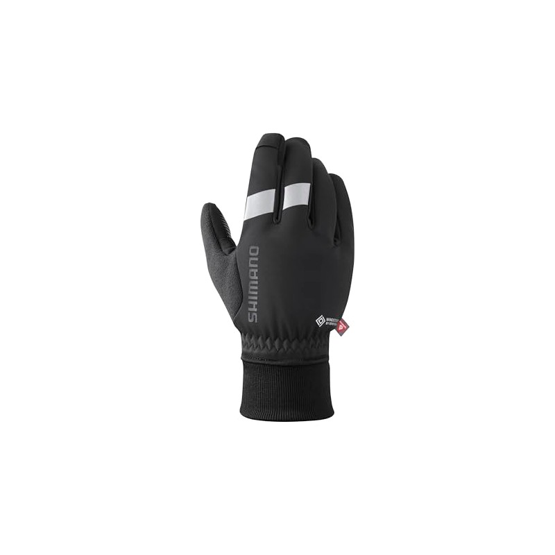 SHIMANO Primaloft Windstopper Cycling Gloves Black M