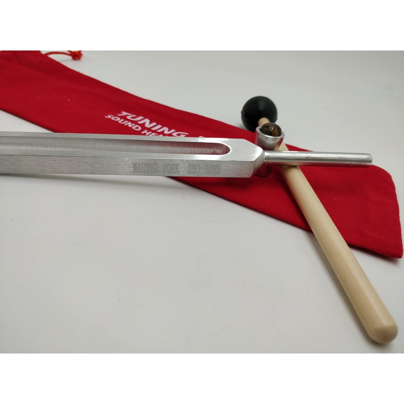 Yantra Planetary Tuning Fork Master Fork 250.56Hz Frequency WITH Gem