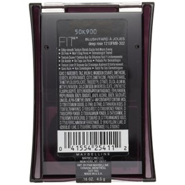 Maybelline New York Fit Me! Blush, Deep Rose, 0.16 Ounce