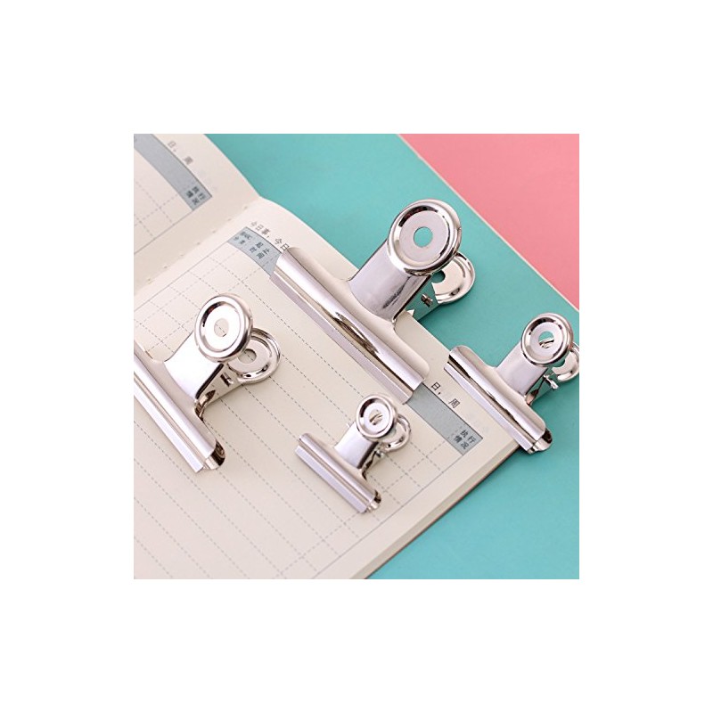 Eyeball Clips, 6 Pieces Stainless Steel, Rust Resistant, Metal Stationery,