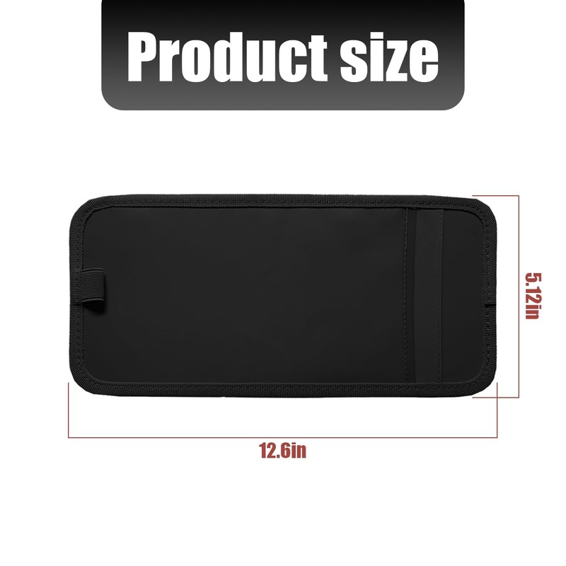 KHGUZ Car Handicap Placard Holder, Visor Disabled Parking Permit Sign