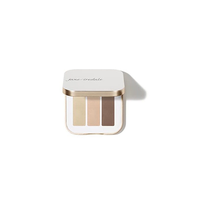 jane iredale PurePressed Eye Shadow Triple, Sweet Spot, 0.06 oz.