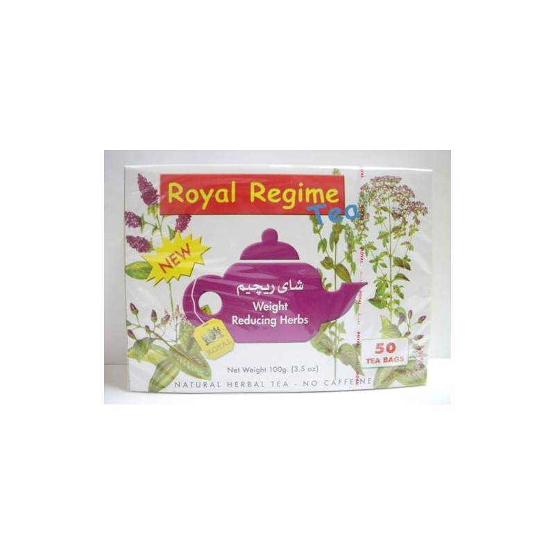2 Packs of Royal Regime Tea 50 Sachets (total 100