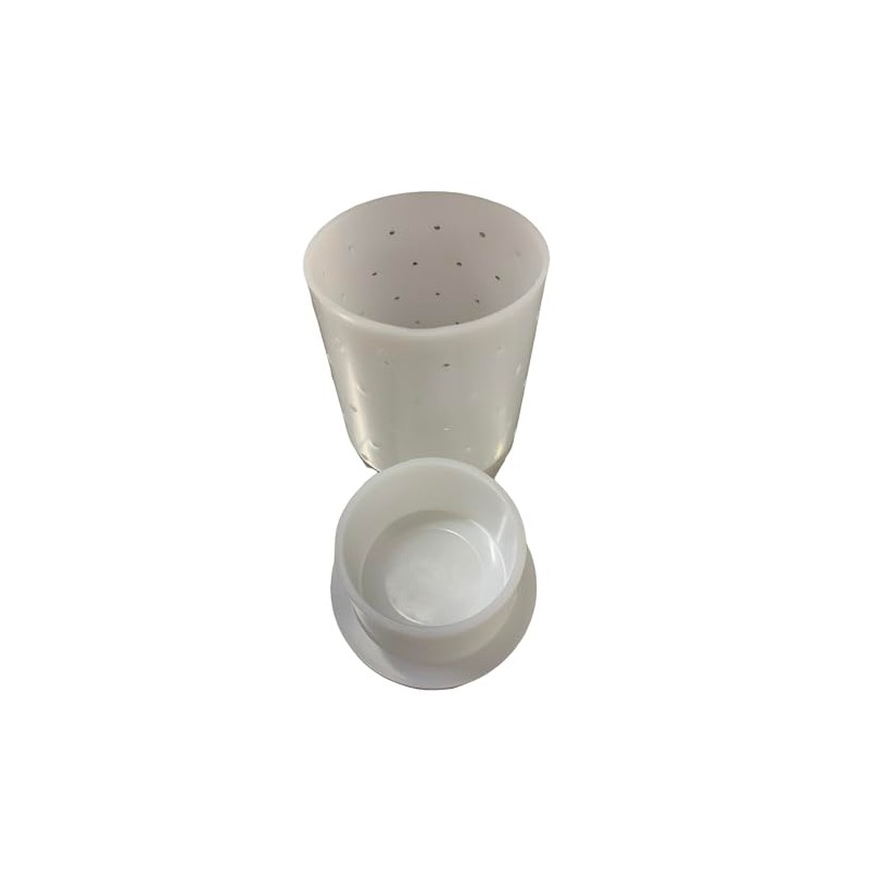 GN LTD Cheese Making Mould 3 - Cylinder, Base and