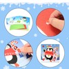 MONCAP Pack of 12 Christmas Craft Set Children Christmas Crafts