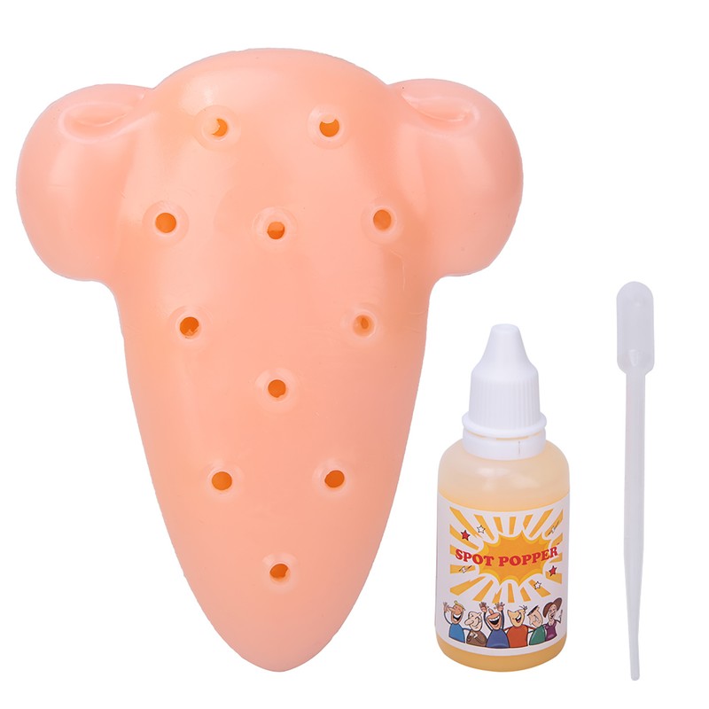 Innovative Wacky NosE Shaped Pimple Squeezing Toys Stop Picking Your