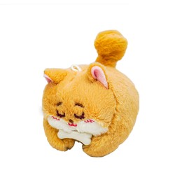 Dog Clockwork Toy, Pull String Plush Bunny Toy, Dog Clockwork Toys，Motorized Wagging Tail Rotating Dog ，Dog Stuffed Animal Gift for Baby， Kids, Yellow