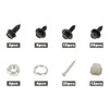 G-PLUS Auto Front End Sheet Metal Bolt Kit Compatible with