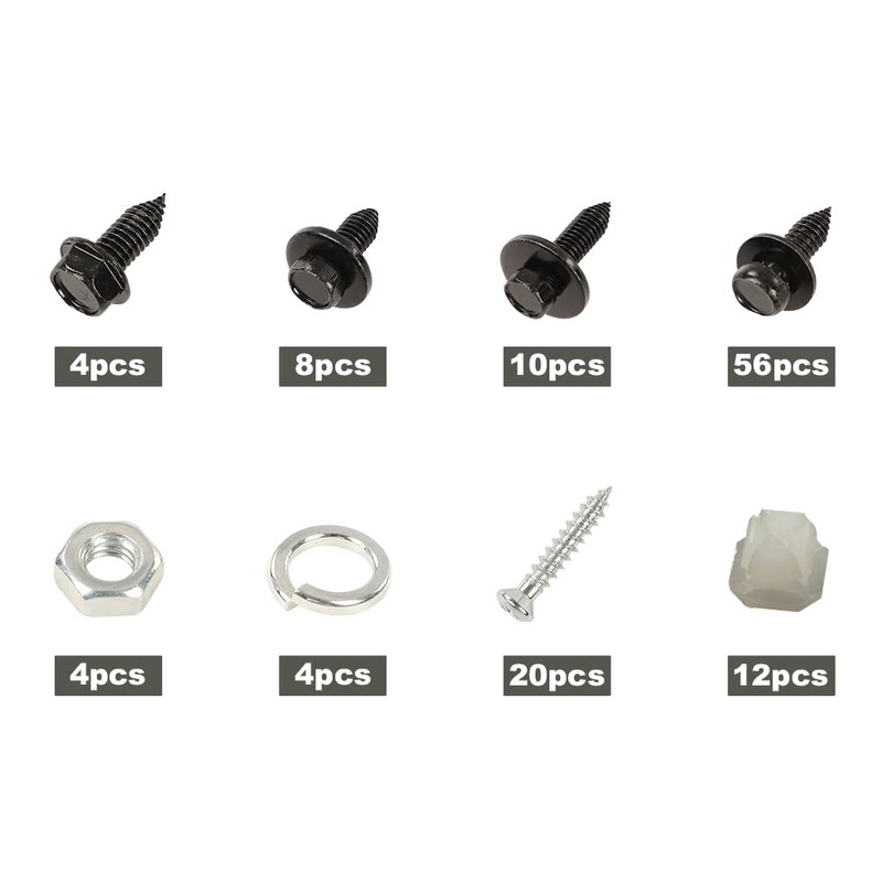 G-PLUS Auto Front End Sheet Metal Bolt Kit Compatible with