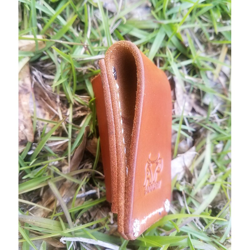 Leather Flashlight Holster for AA Battery Flashlights - Heavyduty Made