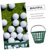 SUPVOX 50pcs Golf Ball Basket with Handle Durable Ball Carrying