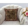 Tomda Cushion Cover Case Beautiful Wild Leo Pattern Leopard Skin