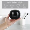 AMDISI Ultrasonic Retainer Cleaner Machine Denture Cleaning Pod Portable Night