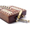 Brimtoy Inlaid reproduction antique cribbage board
