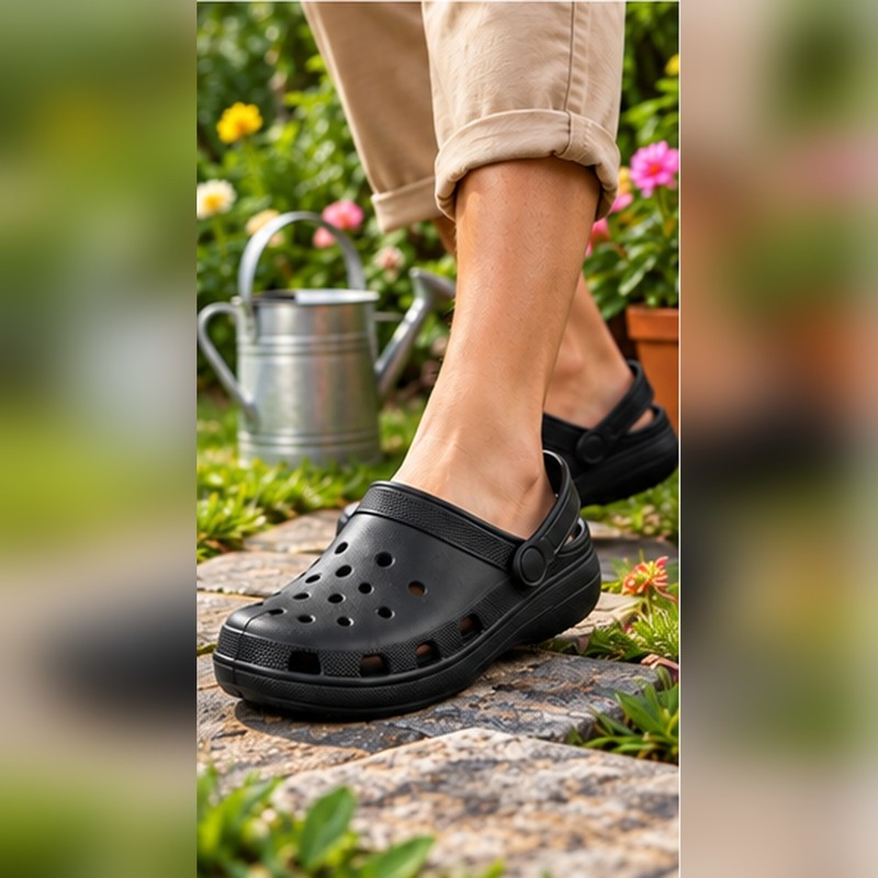 Lightweight EVA Clogs for Summer – Waterproof Anti-Slip Slip-On Shoes