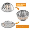 Zocy Steamer Basket, Stainless Steel Vegetable Steam Baskets for Steaming