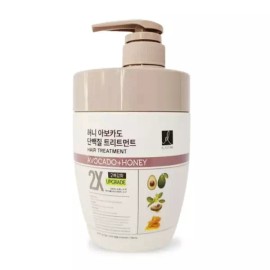 Elastine 쿨샵 엘라스틴 단백질 모발케어 허니 아보카도 트리트먼트 샴푸린스 헤어용품 Coolshop Elastin Protein Hair Care Honey Avocado Treatment Shampoo Rinse Hair Products [Treatment 700ml]