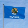 BC Flags Oklahoma State Flag 3x5 ft Printed Brass Grommets 100D Quality Polyester