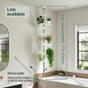 Hershii 7-Layer Tension Pole Plant Stand Indoor Decorative Display Rack