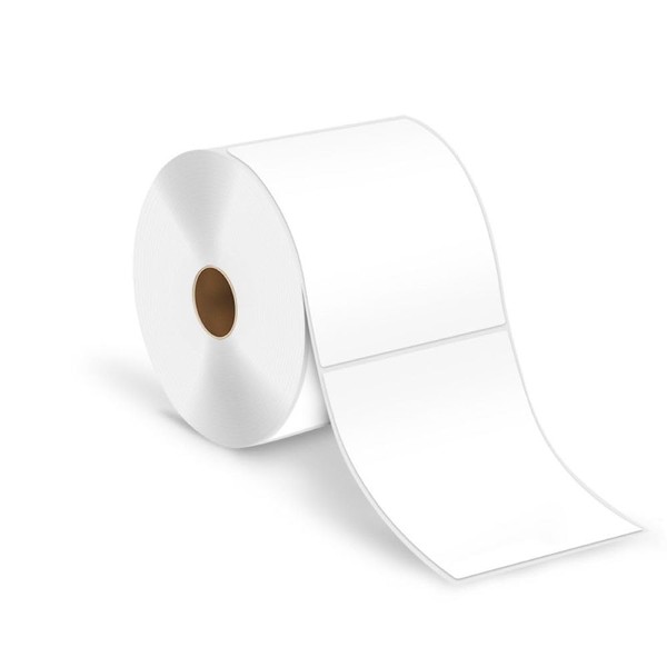 UAL Premium Direct Thermal Labels, 4" OD, 4.0" x 6.0",