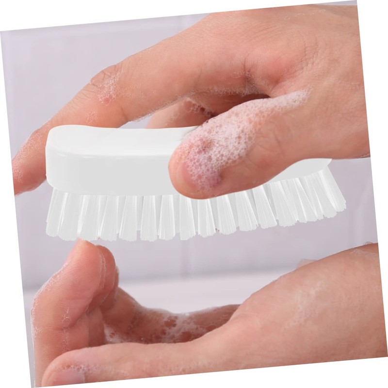 BIUDECO 2pcs Nail Care Tools Brush for Fingernail Scrubbing Cleaning