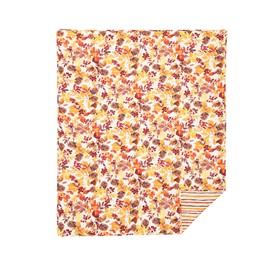 C&F Home Cordelia Quilted Throw Blanket Throw Orange