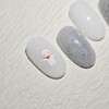 Snowdoll handmade nail tips - Coffin Midi / 스노우돌 수제네일팁