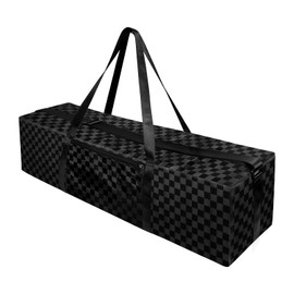 bruwaa Yoga Bag for Yoga Mats and Yoga Accessories, Yoga Mat Bag, Full Zip for Robust, Waterproof Yoga Mat, Carry Bag with Adjustable Shoulder Strap, Plaid (Backpack Only)