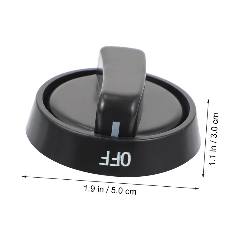 DOITOOL Replacement Knobs for Gas Stove 5pcs Stove Knob Set