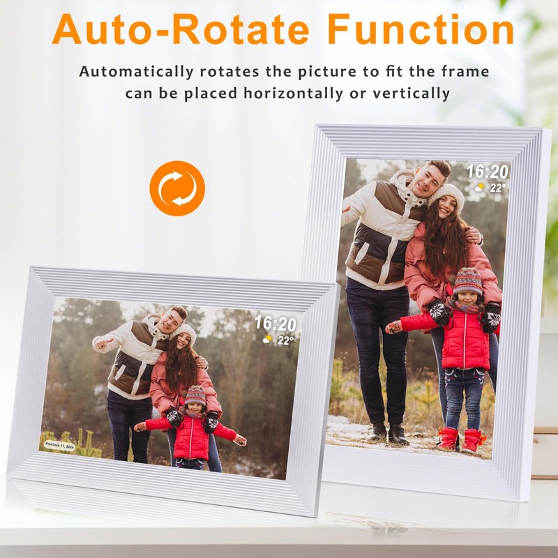 Frameo 10.1 Inch Smart WiFi Digital Photo Frame,Digital Picture Frame