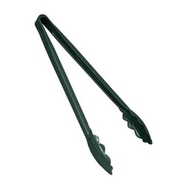 ExcellantÃ© 12-Inch Scallop Grip Tong, Polycarbonate, Green