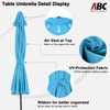 ABCCANOPY Patio Umbrella 10ft - Outdoor Table Umbrella with Push