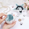 NBEADS 2 Pcs Ocean Theme Ceramic Jewelry Tray, 2 Styles