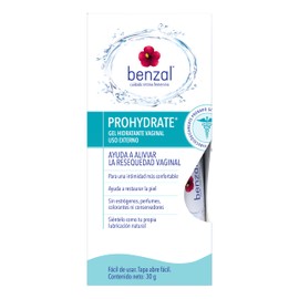 Benzal Gel Hidratante Íntimo Base Agua, Manzanilla y Aloe, 30g                                                                                        