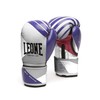 LEONE 1947 Fighter Life Ladies Purple Gloves 10oz