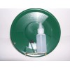 SE 14" PANNING GOLD PAN - GREEN, SNIFFER, VIAL