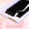 Eyelash Extension D Curl 0.07 9-16mm Mixed Tray Easy Fan