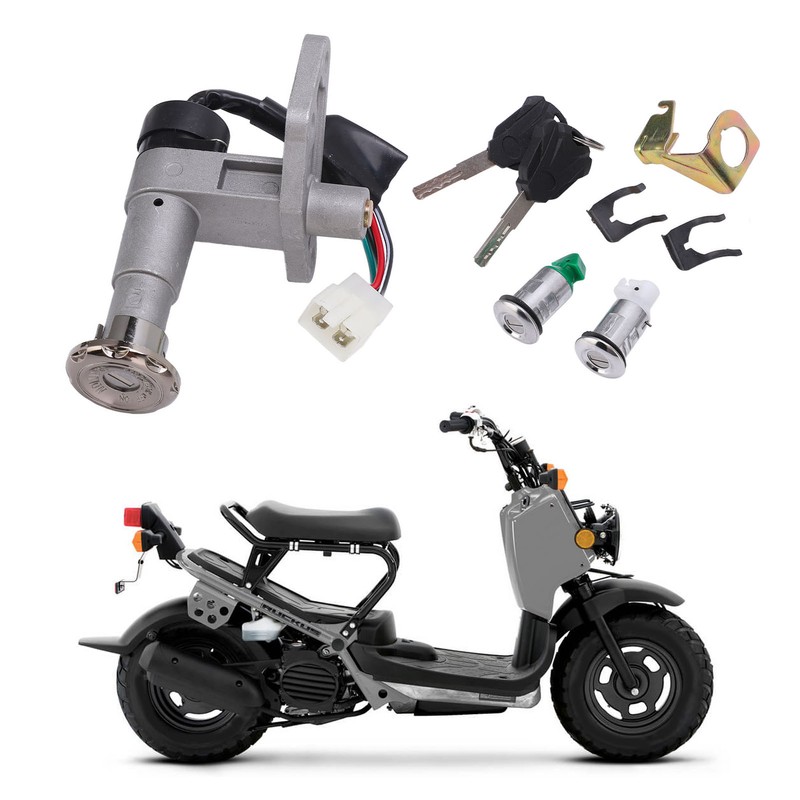 Ignition Switch Key Set 4 Wires Metal Alloy Universal for