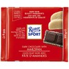 Ritter Sport Dark Chocolate with Marzipan Filling 100g/3.52oz (Pack of