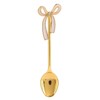 Coffee Dessert Spoon Set European Style Elegant Swan Fruit Scoop