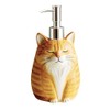 RockTrend Cat Ceramic Soap Bottle Lotion Bottle Soap Dispenser with
