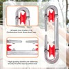 Heavy Duty Clothesline Pulley Kit - 2 Pack Tensioner Separator