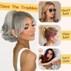 KooKaStyle Ponytail Extension, 10" Short Claw Clip in Pony Tails