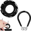 2 Pcs Bicycle Spoke Wrench Tool – 6-in-1 Adjustable Spoke